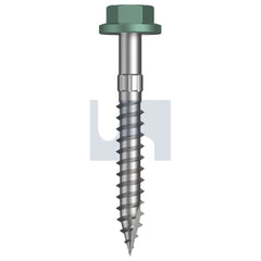 Hobsons - #14-10 x 50 - Wilderness (Rivergum) - + Scratchguard Type 17 Flanged Hex Head - Class 4 - Qty 1000 | TWIW4FS1410050