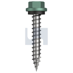 Hobsons - #14-10 x 40 Wilderness (Rivergum) -Cl4 As3566 Type 17 Hex Head + Washer | Q620-Wi (Pack Of 1000)