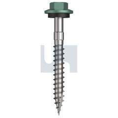 Hobsons - #12-11 x 50 WILDERNESS (RIVERGUM) -CL4 AS3566 + SCRATCHGUARD TYPE 17 HEX HEAD + WASHER | Q610-WI (Pack of 1000)