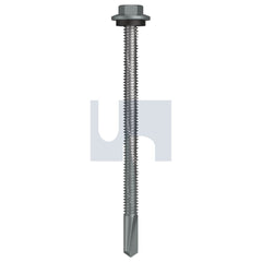 Hobsons - #12-24 x 85 Windspray (Smokey) -Cl4 As3566 S500 Sds Hex Head + Washer | Q489-Wn (Pack Of 500)