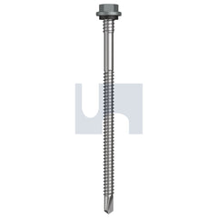 Hobsons - #14-14 X 110 Windspray (Smokey) -Cl4 As3566 Metal Sds Hex + Washer + Xgrip | Qa20-Wn (Pack Of 250)