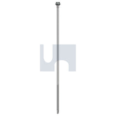 Hobsons - #14-14 X 300 Windspray (Smokey) -Cl4 As3566 Metal Sds Hex + Washer + Xgrip | Qa26-Wn (Pack Of 100)