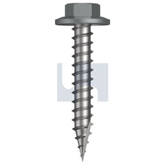 Hobsons - #12-11 x 35 WINDSPRAY (SMOKEY) -CL4 AS3566 TYPE 17 FLANGED HEX HEAD | Q531-WN (Pack of 1000)