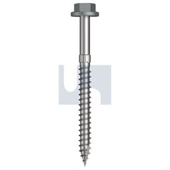 Hobsons - #14-10 x 75 - Windspray (Smokey) - + Scratchguard Type 17 Flanged Hex Head - Class 4 - Qty 500 | TWNW4FS1410075