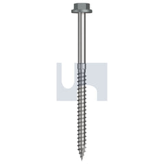Hobsons - #14-10 x 100 - Windspray (Smokey) - + Scratchguard Type 17 Flanged Hex Head - Class 4 - Qty 250 | TWNW4FS1410100