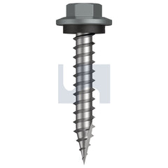 Hobsons - #12-11 x 35 WINDSPRAY (SMOKEY) -CL4 AS3566 TYPE 17 HEX HEAD + WASHER | Q602-WN (Pack of 1000)