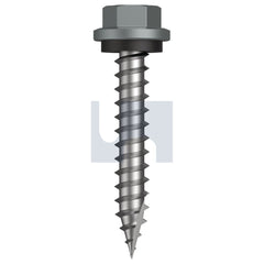 Hobsons - #14-10 x 40 Windspray (Smokey) -Cl4 As3566 Type 17 Hex Head + Washer | Q620-Wn (Pack Of 1000)