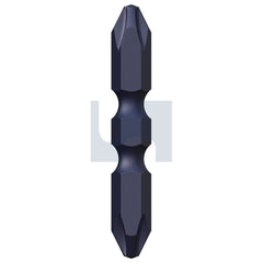 Hobsons - Ph2 X 45 S2 Alloy Steel Standard Drive Bit 1 4 Double Ended Phillips - Qty 25 | TXDDDPHS20045