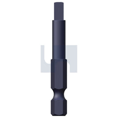 Hobsons - Sq1 x 50 S2 Alloy Steel Standard Drive Bit 1 4 Power Square | TXDDPSQS10050
