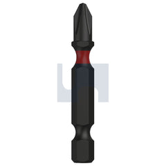 Hobsons - Ph3 x 150 S2 Alloy Steel Impax Drive Bit 1 4 Power Phillips - Black | TXDIPPHS30150