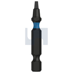 Hobsons - Sq3 x 50 S2 Alloy Steel Impax Drive Bit 1 4 Power Square - Black | TXDIPSQS30050