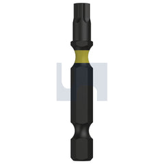 Hobsons - T40 X 50 S2 Alloy Steel Impax Drive Bit 1 4 Power Torx - Black - Qty 25 | TXDIPTXS40050