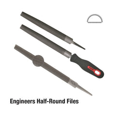 Toledo - File Half Round 100mm Bastard CD | 04HR01CD
