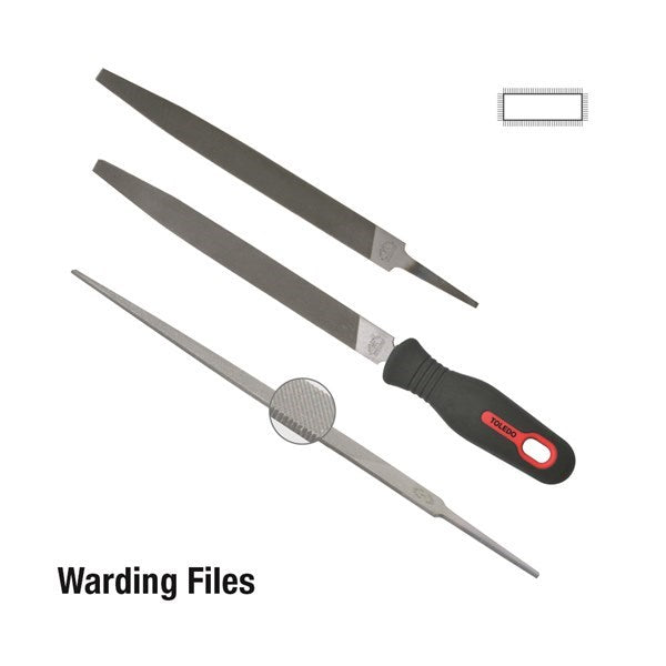 Toledo - File Warding 100mm Smooth CD | 04WF03CD