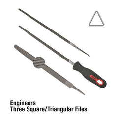 Toledo - File 3 Square 150mm Smooth BU | 06TSQ03BU