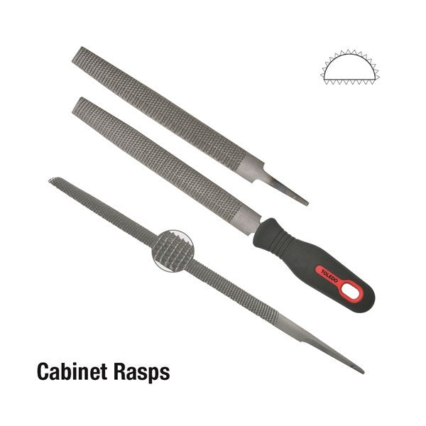 Toledo - Rasp Cabinet 250mm 2nd Cut CD | 101502CD