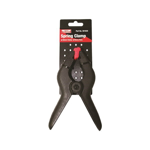 Toledo - Spring Clamp 50mm Carded | 301659