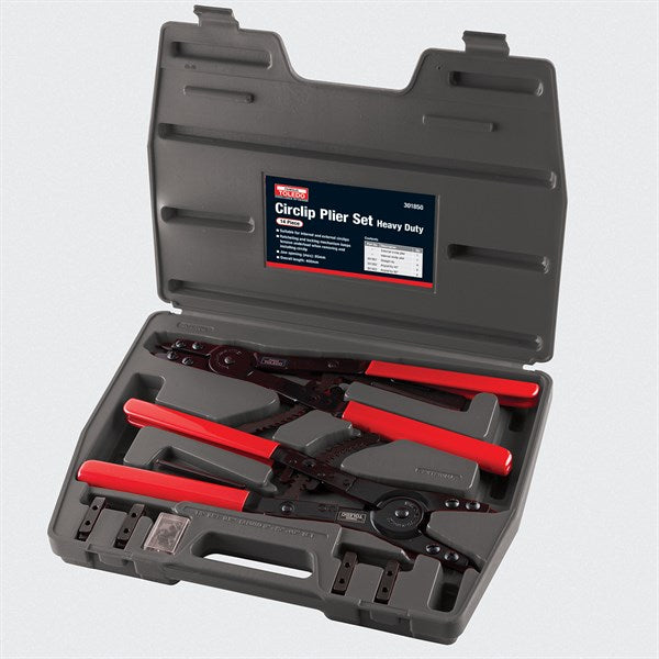 Toledo - Circlip Pliers Set HD 400mm 14pc | 301850