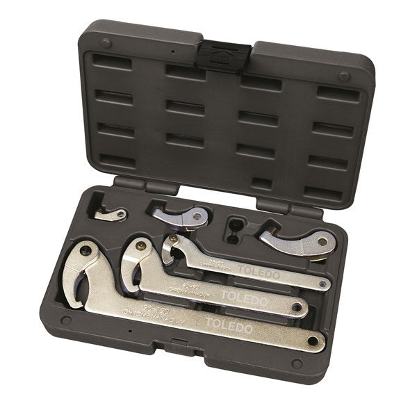 Toledo - Adjustable C-Hook Wrench Set 8pc | 315160