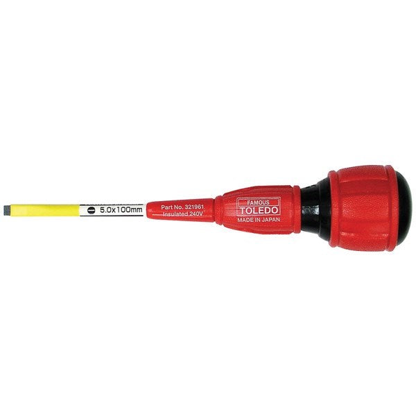 Toledo - Screwdriver Insulated Sl5.0 x 100mm | 321961