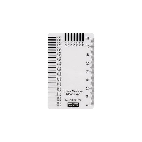 Toledo - Crack Measure Gauge Clear | 321996