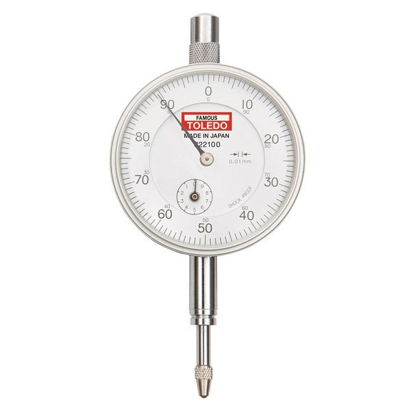 Toledo - Dial Indicator Analogue 0.01 x 10mm | 322100