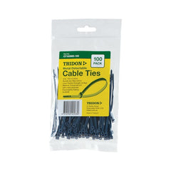 Tridon - Metal Detectable Cable Tie Blue 100 x 3mm | CT103MD-100