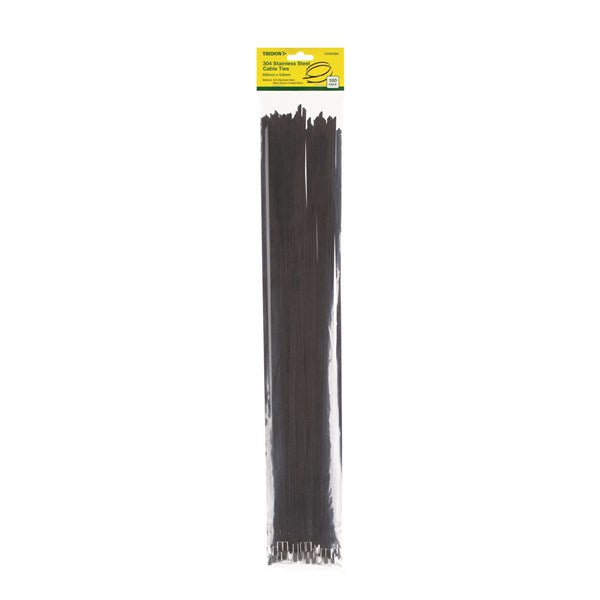 Tridon - Black Coated Cable Tie SS 500 x 5mm | CTSC504