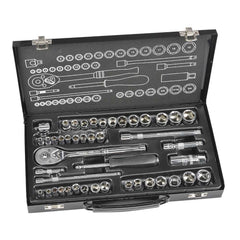 Typhoon Tools - Socket Set 45 Pc 1/4" & 3/8" Drive AF & Metric | 70010