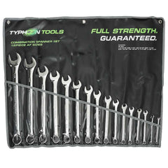 Typhoon Tools - 16 pce Spanner Set Af 1/4"- 1 1/4"" | 70026