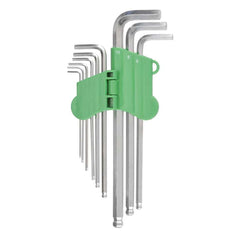 Typhoon Tools - Metric Long Ball Point Hex Key Set 1.5 - 10mm - 9pc | 70612