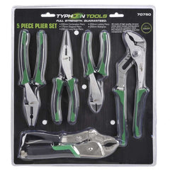 Typhoon Tools - 5 Pc Plier Set | 70750