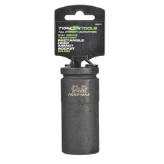 Typhoon Tools - 3/4" Dr Rectangle Deep Impact Socket 19 x 21mm | 72201