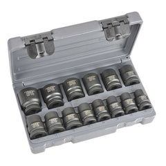 Typhoon Tools - 1/2" Dr Standard Impact Socket Set 14 Pc Metric | 72500
