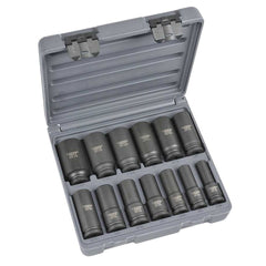 Typhoon Tools - 1/2" Dr Deep Impact Socket Set 13 Pc AF | 72503