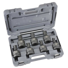 Typhoon Tools - 1" Dr 7 Pc In-Hex Impact Socket Set 14-27mm | 72614