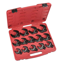 Typhoon Tools - 14 pc Crowsfoot Spanner Set Af 1 1/16" - 2" | 73301