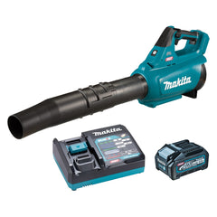 Makita Tools - 40V Max Brushless Blower Kit - Includes 4.0Ah Battery & Single Port Rapid Charger | UB001GM101