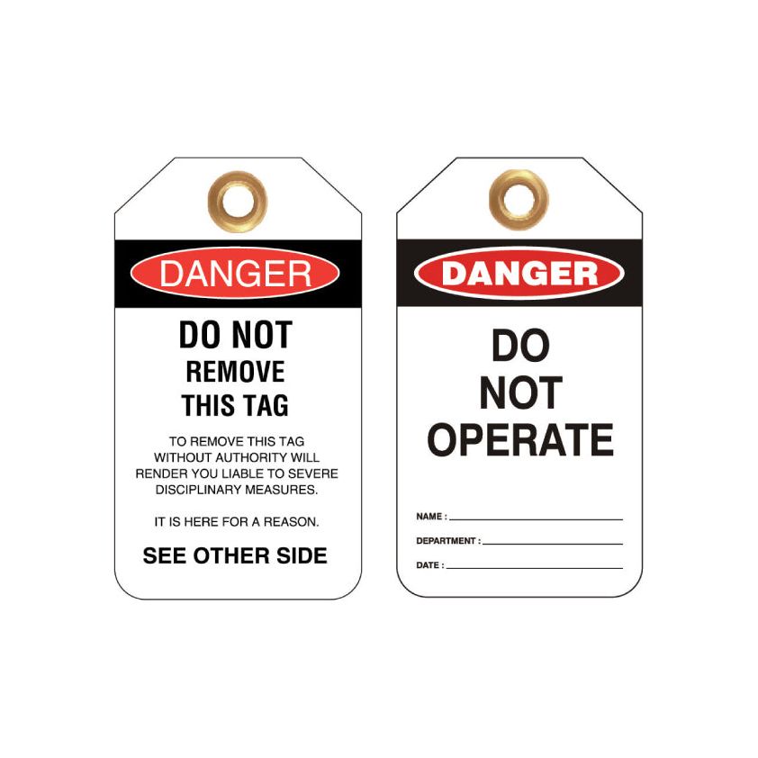 Uniform Storage Signage Uniform Safety Signs - 80x140mm - Heavy Duty PVC Tags - () | Uniform ...