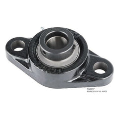 Timken - Two-Bolt Flanged Mounted Bearings - Eccentric Locking Collar - Shaft Size 20.0mm | UELFL204