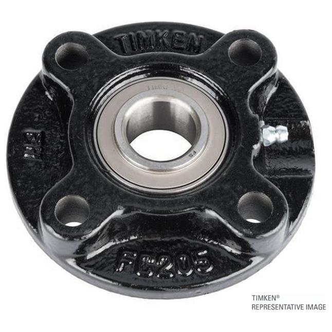 Timken - Piloted Round Flanged Mounted Bearings Adapter Sleeve Locking - Shaft 20.0mm | UKFC205