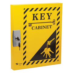 Uniform Safety Signs - 400x470x50mm Lockable Key Cabinet (with 40 hooks) | UL319