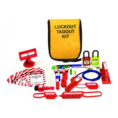 Uniform Safety Signs - Electrician Pouch Lockout Kit | UL322