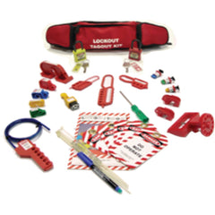 Uniform Safety Signs - Electrician Waist Lockout Pouch | UL323