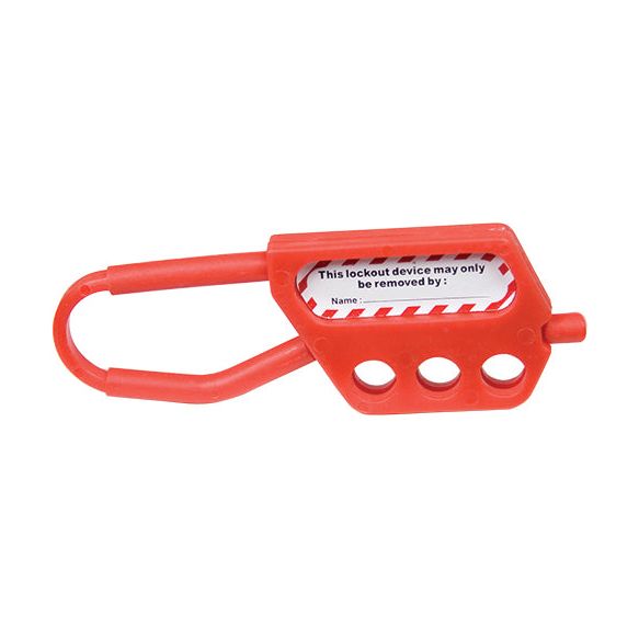 Ehasp Sign Uniform Safety Signs - Economy Red Nylon Lockout Hasp ( () | Uniform ...