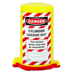 Uniform Safety Signs - Cylinder Lockout - Danger Cylinder Locked Out (Red) | UL433