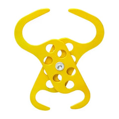 Uniform Safety Signs - Scorpio Double Ended Lockout Hasp - Yellow | UL447