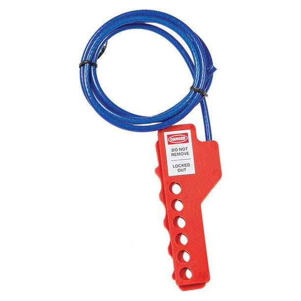 Uniform Safety Signs - Adjustable Cable Lockout - 1 Metre Cable | UL465