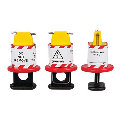 Uniform Safety Signs - Miniature Circuit Breaker Lockout - Pin Out - Set 3 | UL471