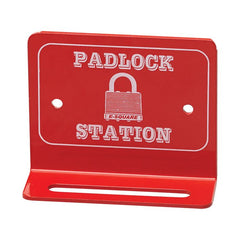 Uniform Safety Signs - Wall Mounted Mini Padlock Station - 6 Locks | UL494